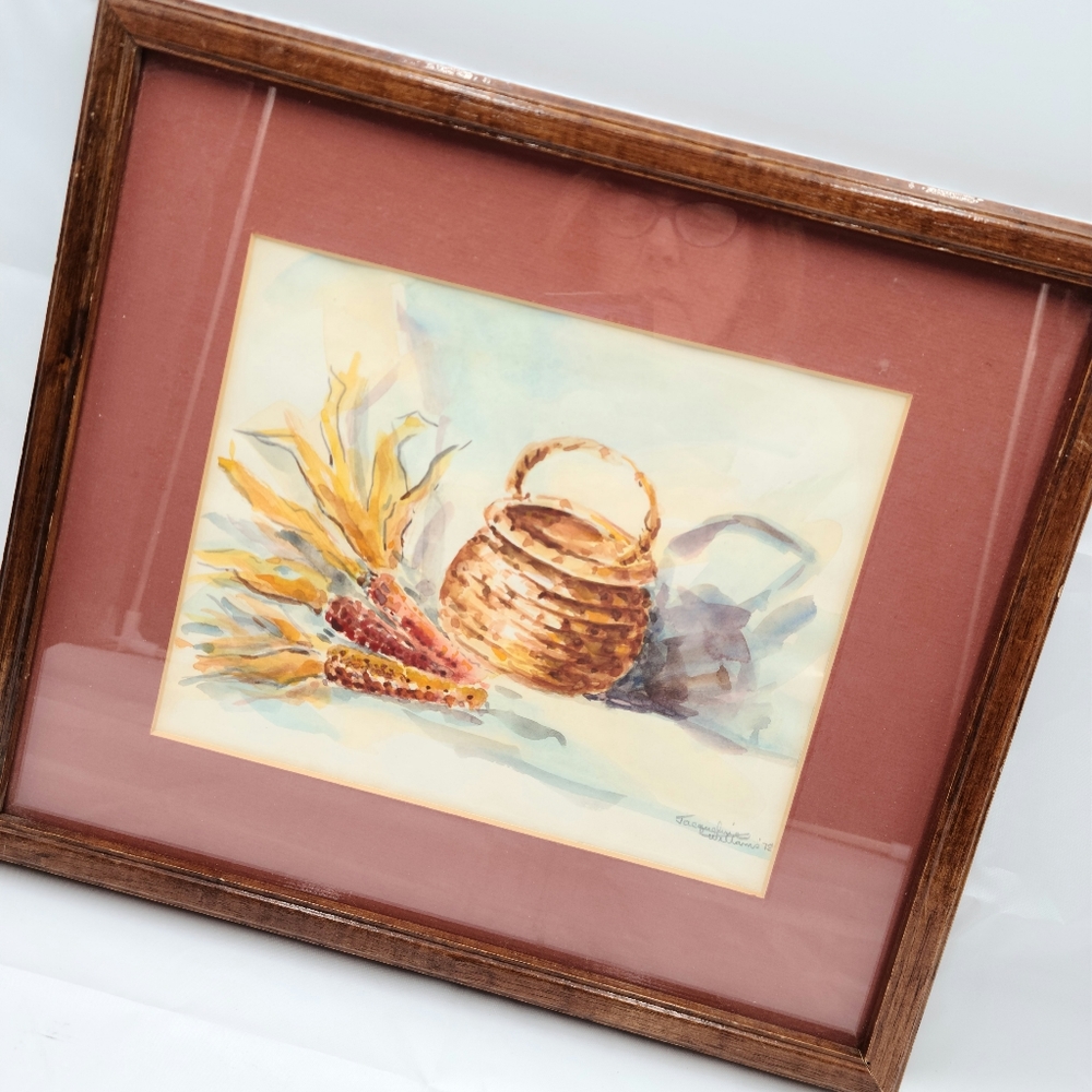Signed original watercolor painting southwestern - Picture 4 of 4